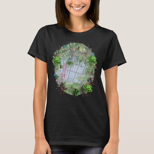 ヴィクトリアの温室 Tシャツ (正面)