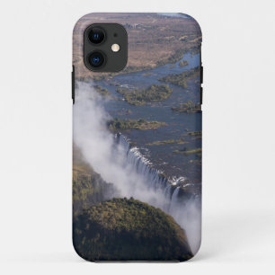 ヴィクトリアの滝, ザンベジ川, ザンビア - ジンバブエ iPhone 11 ケース