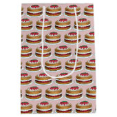 ヴィクトリアサンドイッチ スポンジケーキ イギリス イギリス菓子 ミディアムペーパーバッグ (裏面)