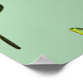 ヴィクトリアンスタイルのシームレスな花柄。ブーケ ポスター (角)