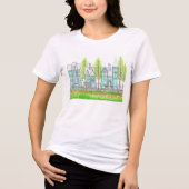 ヴィクトリアンターコイズTシャツ トライブレンドTシャツ (正面)