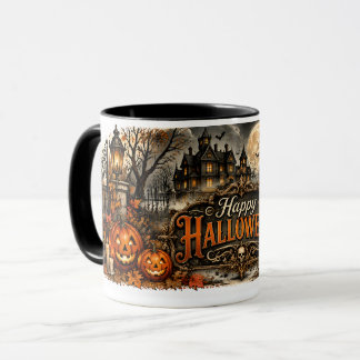ヴィクトリアンハロウィンハウス マグカップ