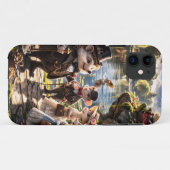 ヴィクトリアン+ウッドランド+アニマルズ、シークレット+ガーデン+ダッパー+p Case-Mate iPhoneケース (裏面(横))