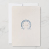 ヴィクトリアン・エレガンス ウェディング 保存日カード 招待状 (裏面)