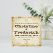 ヴィクトリアン・ゴothicウェディング　　save the dateのお知らせ セーブザデート (スタンド正面)