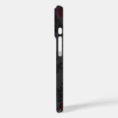 ヴィクトリアン・スカル&ローズ ダマスク柄 フォンケース Case-Mate iPhoneケース (裏面 / 左)