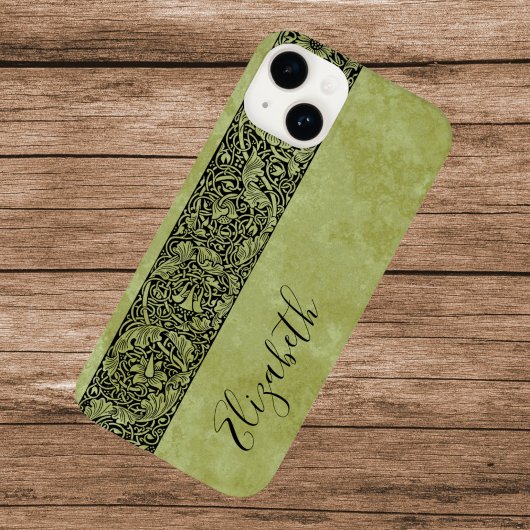ヴィクトリアン+フラワー+フローラル+スクロール Case-Mate iPhoneケース