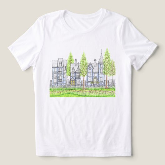 ヴィクトリアンTシャツ トライブレンドTシャツ (デザイン正面)