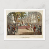 ヴィクトリア女王による産業博覧会の開会式 ポストカード (正面)