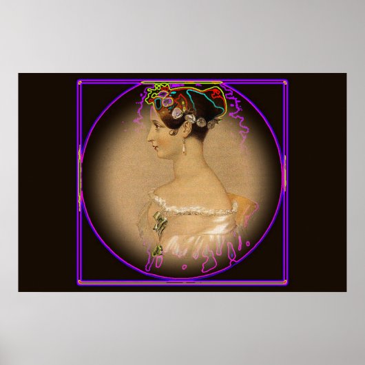 ヴィクトリア女王の有線 ポスター (正面)