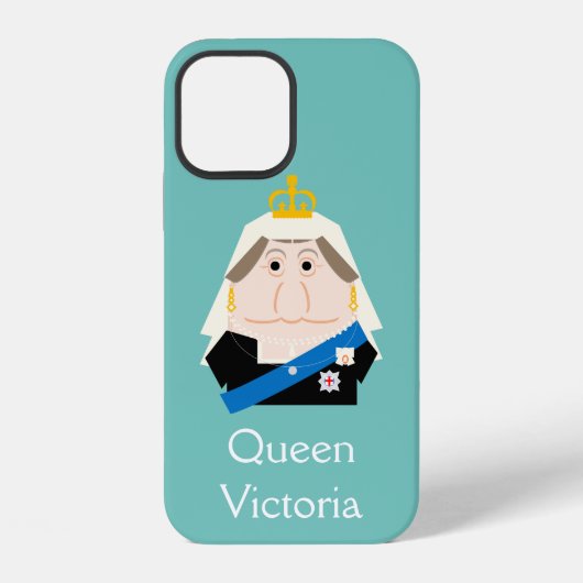 ヴィクトリア女王, イギリスの君主 iPhoneケース (裏面)