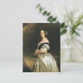 ヴィクトリア女王 1842 ポストカード (スタンド正面)