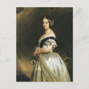 ヴィクトリア女王 1842 ポストカード