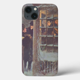 ヴィクトリア時代のクリスマスパーティーの人々 iPhone 13ケース