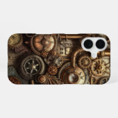 ヴィクトリア時代のコグとギア iPhone 16ケース (裏面横)