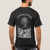 ヴィクトリア時代のスノーグローブ エディション Tシャツ (裏面)
