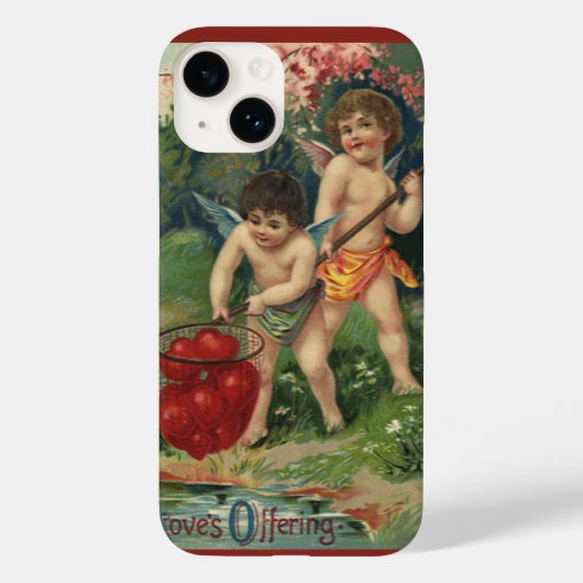 ヴィクトリア時代のバレンタインデー、愛の献身 Case-Mate iPhoneケース (裏面)