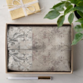 ヴィクトリア時代のヴィンテージドレスのレトロな装飾品 薄葉紙 (ギフト)