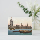 ヴィクトリア時代の英国議会ロンドン ポストカード (スタンド正面)