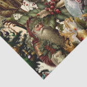 ヴィクトリア朝のクリスマスのエレガンス 薄葉紙 (詳細)