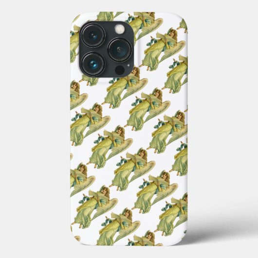 ヴィクトリア朝のクリスマスの天使 グローリア・イン・エクセルシス・デオ Case-Mate iPhoneケース (裏面)