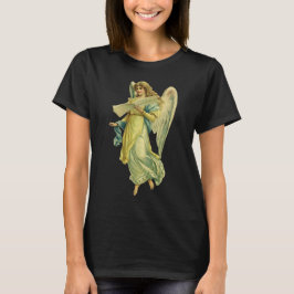 ヴィクトリア朝のクリスマスの天使、Gloria in Excelsis Deo Tシャツ