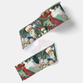 ヴィクトリア朝のクリスマスの肖像 グログランリボン (裏面)