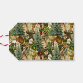 ヴィクトリア朝のクリスマスの輝き ギフトタグ (裏面横)