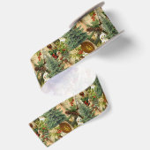 ヴィクトリア朝のクリスマスの輝き サテンリボン (裏面)