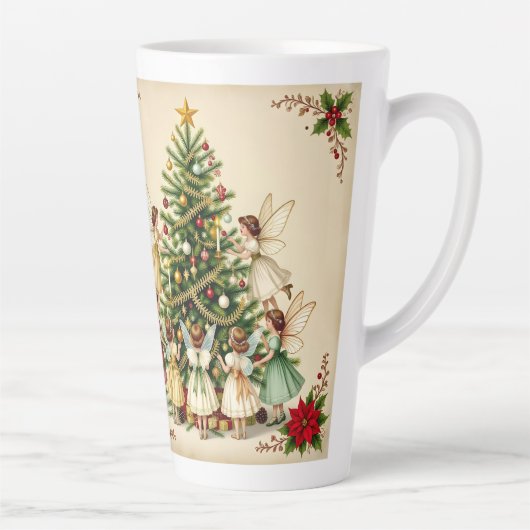 ヴィクトリア朝のクリスマス・フェアリーの集い カフェラテマグ (右)