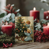 ヴィクトリア朝のクリスマス ポストカード
