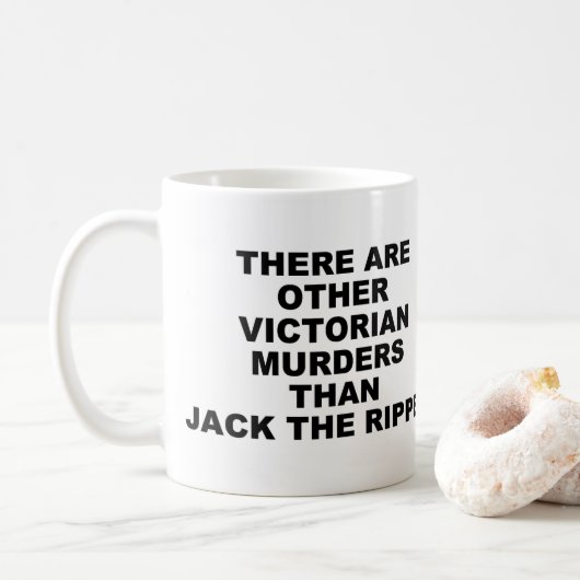 ヴィクトリア朝の殺人鬼マグカップ コーヒーマグカップ (ドーナツ)