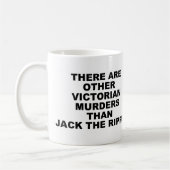 ヴィクトリア朝の殺人鬼マグカップ コーヒーマグカップ (左)