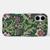 ヴィクトリア調の花柄壁紙 Case-Mate iPhoneケース (裏面 (横))