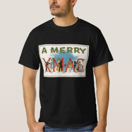 ヴィクトリア風クリスマス、メリー・クリスマスパーティー Tシャツ