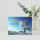 ヴィクトル感動的ヒューゴ引用文「笑い」 ポストカード (スタンド正面)