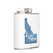 ヴィクトル・アイダホ・ウッド・グレイン フラスク (右)