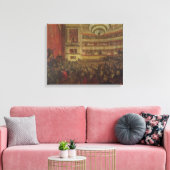 ヴィクトル・ウゴによる「エルナニ」の上演 キャンバスプリント (インサイチュ (リビング))