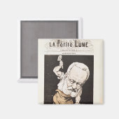 ヴィクトル・ウゴの戯画 マグネット (正面/裏面)