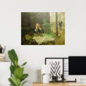 ヴィクトル・オリヴァ。アブシンザ・ドリンカーポスター ポスター (ホームオフィス)