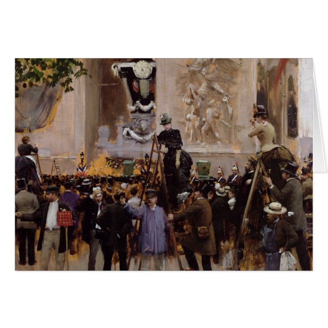 ヴィクトル・ユーゴーの葬式 (正面横)