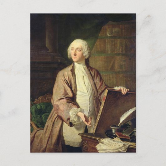 ヴィクトル・リケッティ、ミラボー侯爵、1743 ポストカード (正面)