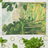 ヴィクトワールとヴィアドクト・ポール・セザンヌ キッチンタオル (折り畳み)