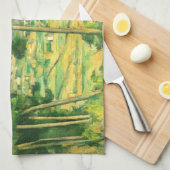 ヴィクトワールとヴィアドクト・ポール・セザンヌ キッチンタオル (四つ折り)