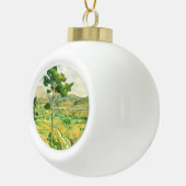 ヴィクトワールとヴィアドクト・ポール・セザンヌ セラミックボールオーナメント (右)