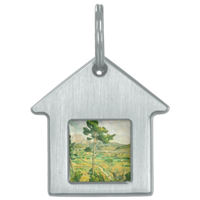 ヴィクトワールとヴィアドクト・ポール・セザンヌ ペットネームタグ (正面)