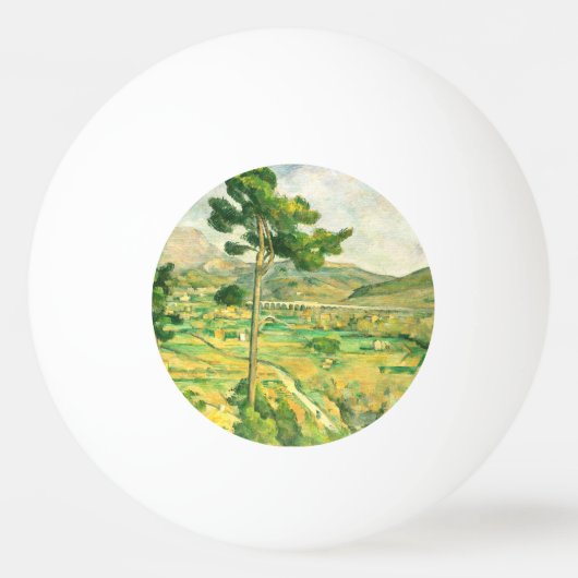 ヴィクトワールとヴィアドクト・ポール・セザンヌ 卓球ボール (正面)