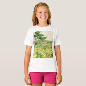 ヴィクトワールとヴィアドル橋 ポール・セザンヌ Tシャツ (正面フル)