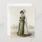 ヴィクトールによる「マリオンデローム」のマリー・ドーバル ポストカード (正面/裏面)