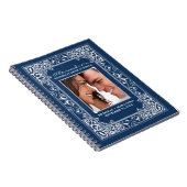 ヴィグネットの花嫁のウェディングプランナーのノート(海軍) ノートブック (右側)